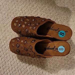 Free people embellished clogs